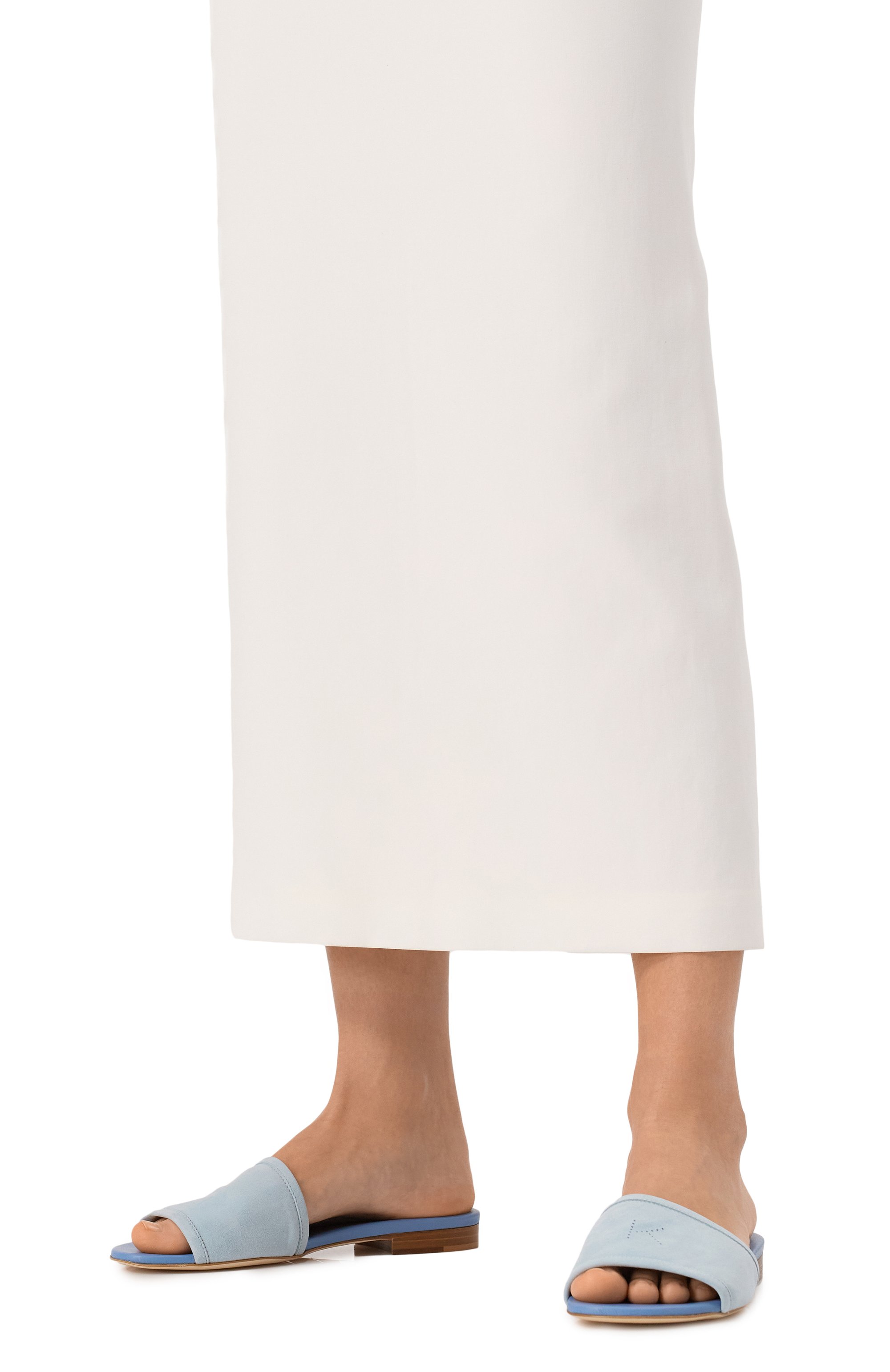 Замшевые шлепанцы KITON, арт. D57809N0100803, фото 3