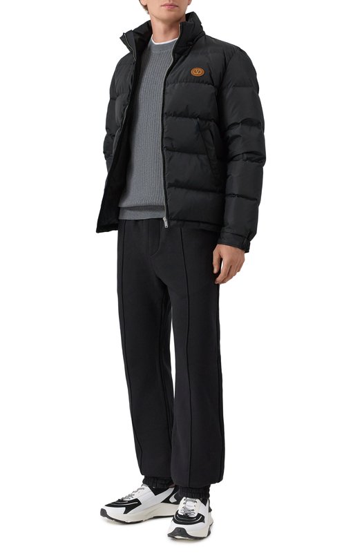 Текстильные кроссовки True Act Valentino 7Y2S0H96/PTN Чёрно-белый  7Y2S0H96/PTN Фото 2