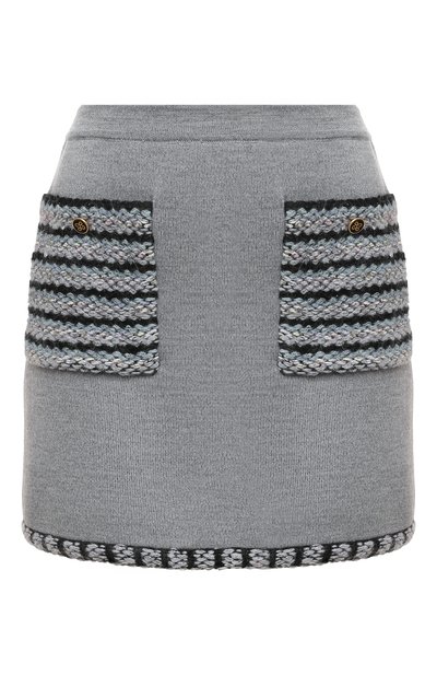 Женская юбка из шерсти и вискозы AND THE BRAND, арт. S24-SK027-1202-901