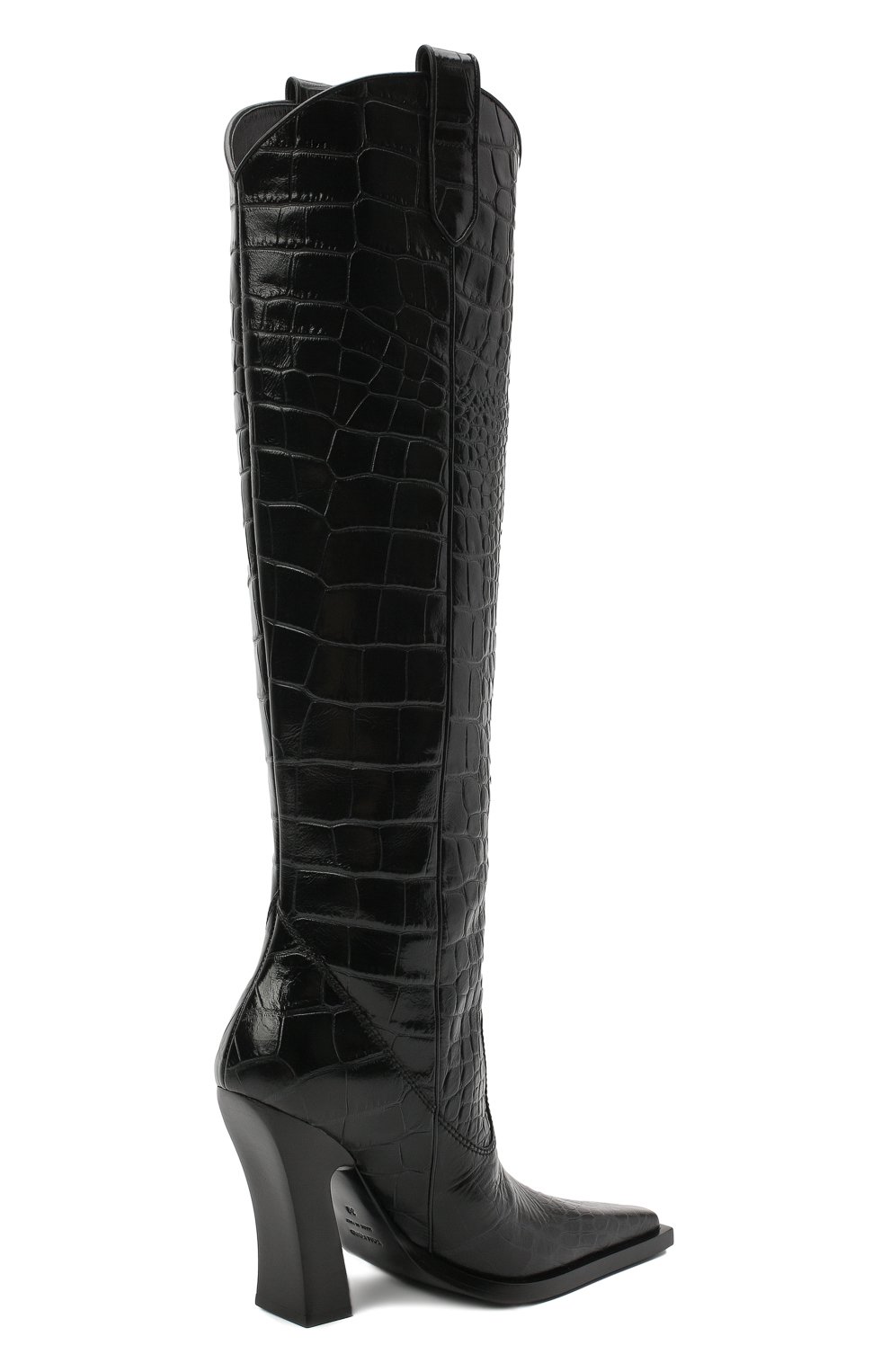 Кожаные сапоги TOM FORD, арт. W2786N-LCL125, фото 4