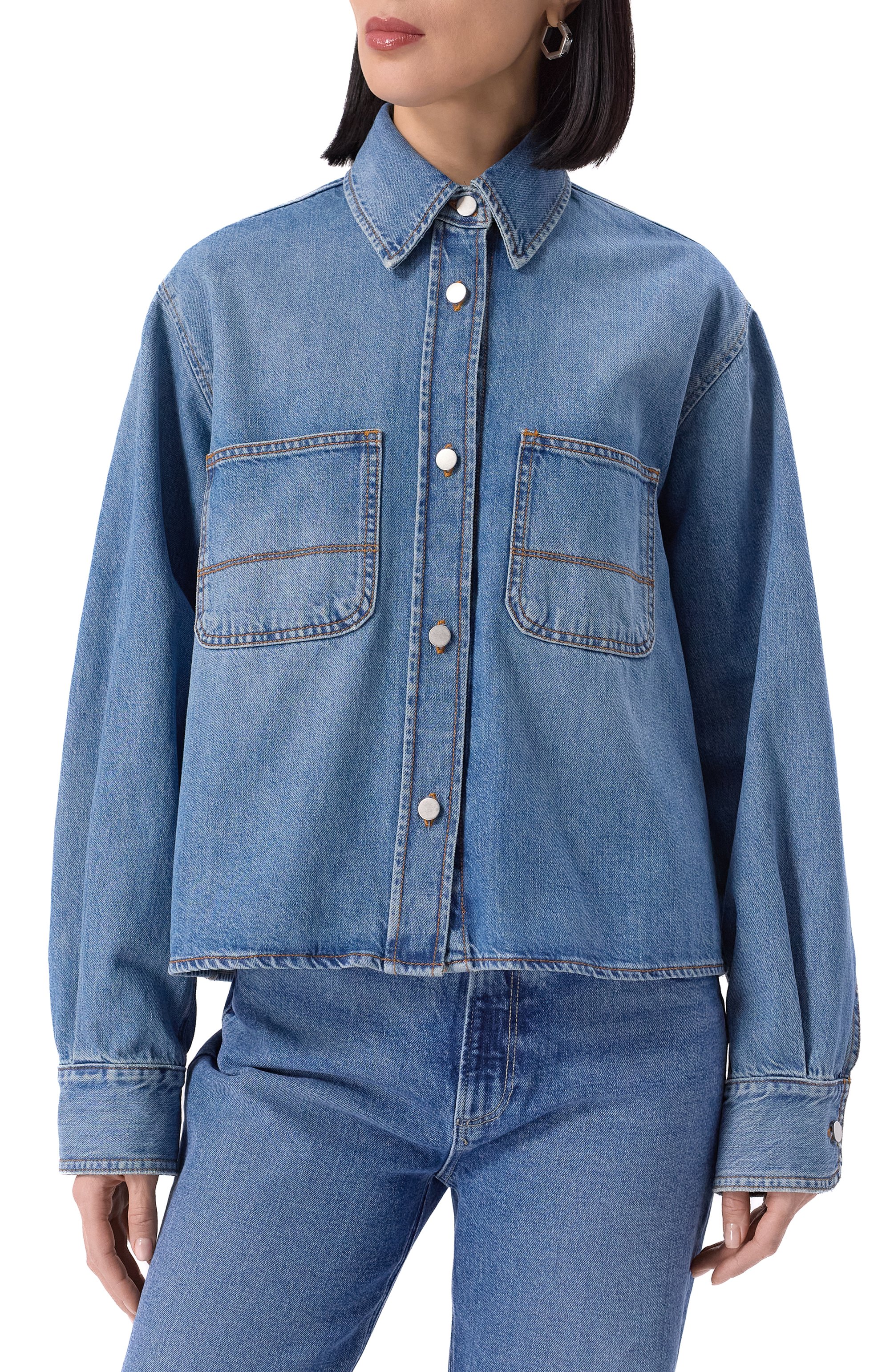 Джинсовая рубашка HAIKURE, арт. HEW06083DF127L0875, фото 3