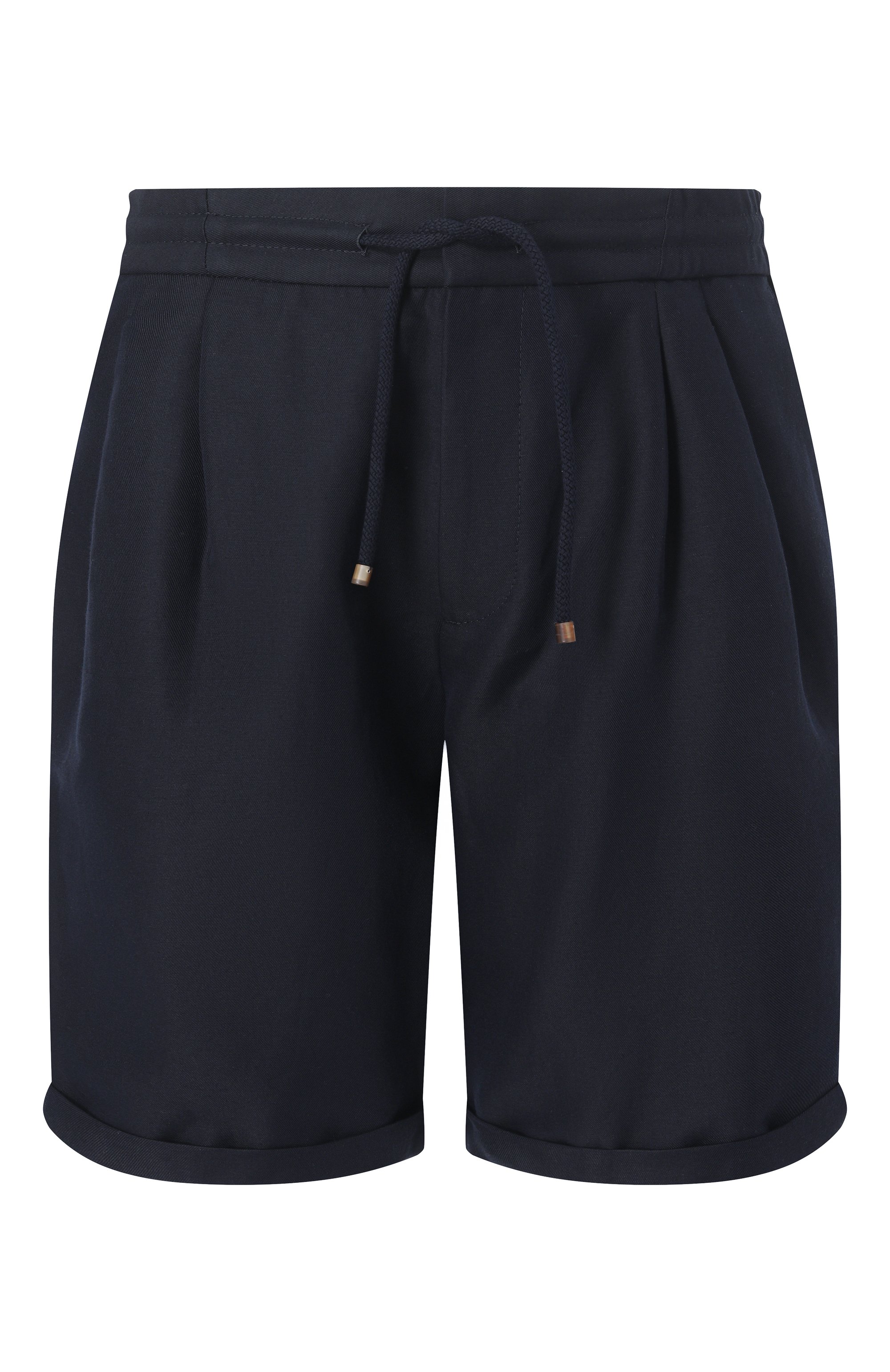 Шорты изо льна и хлопка BRUNELLO CUCINELLI, арт. MH255U0020, фото 1