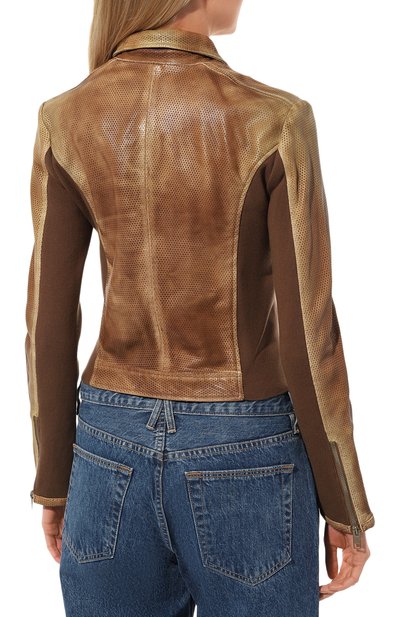 Кожаная куртка DIESEL, арт. A08797/0WEAU, фото 4