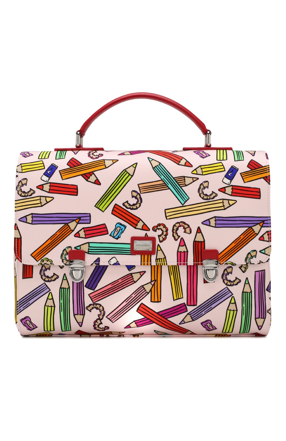 Портфель DOLCE & GABBANA светло-розового цвета по цене 56650 руб., арт. EB0166/AU818, фото 1 Портфель DOLCE & GABBANA, арт. EB0166/AU818, фото 1