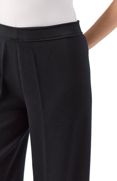 Шерстяные брюки D.EXTERIOR черного цвета по цене 54050 руб., арт. 61332, фото 5 Шерстяные брюки D.EXTERIOR, арт. 61332, фото 5