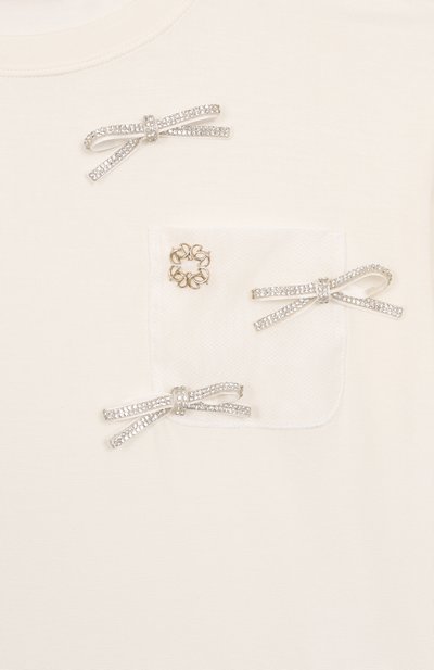 Футболка из вискозы ELIE SAAB JUNIOR, арт. EFTS016 V1/TS0378/6-10, фото 3