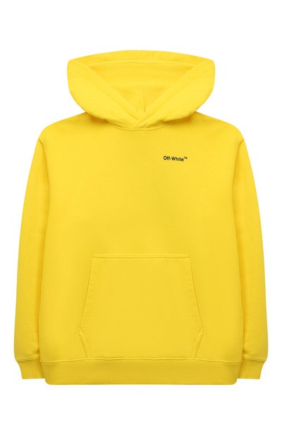 Хлопковое худи OFF-WHITE, арт. 0BBB001F22FLE003, фото 1