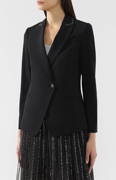 Шерстяной жакет BRUNELLO CUCINELLI, арт. M0W078001, фото 3