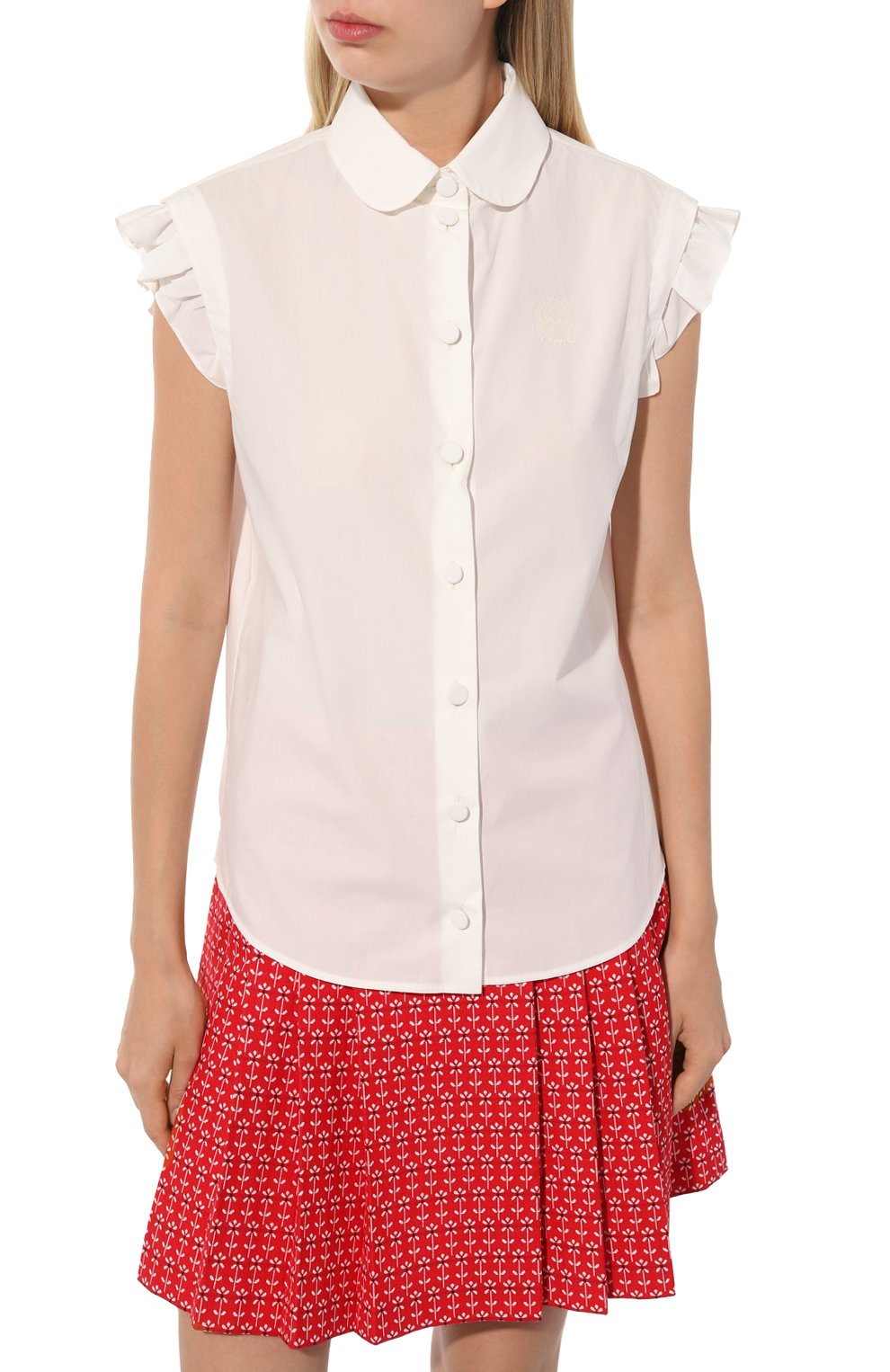 Хлопковая рубашка GUCCI, арт. 642413 ZAF0F, фото 3
