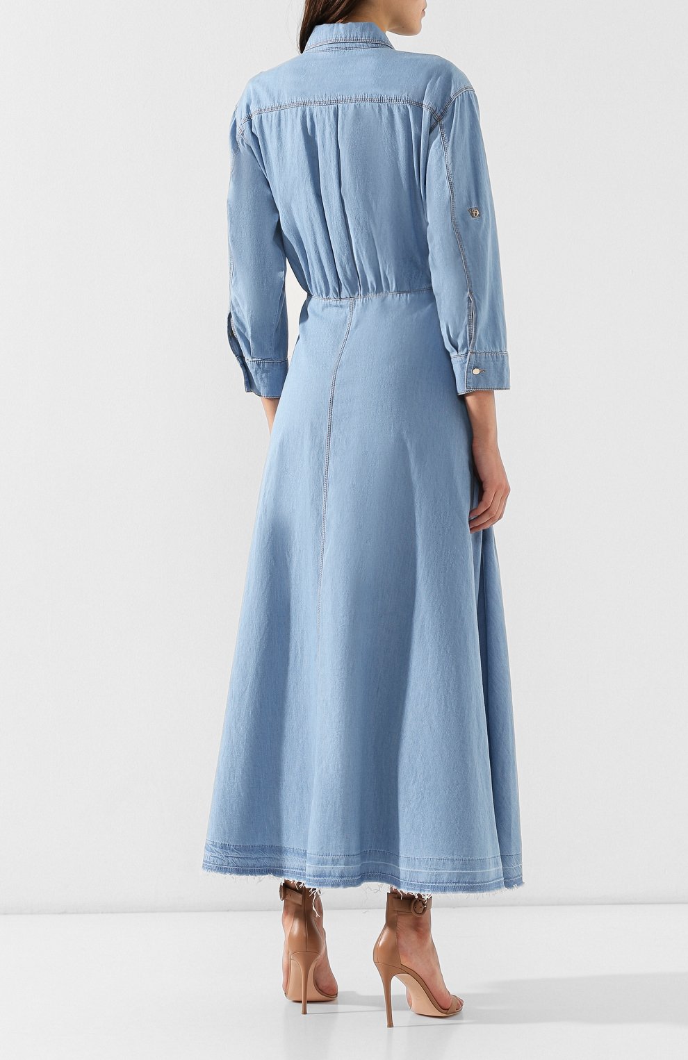Хлопковое платье DOROTHEE SCHUMACHER, арт. 345401/DENIM DREAM, фото 4