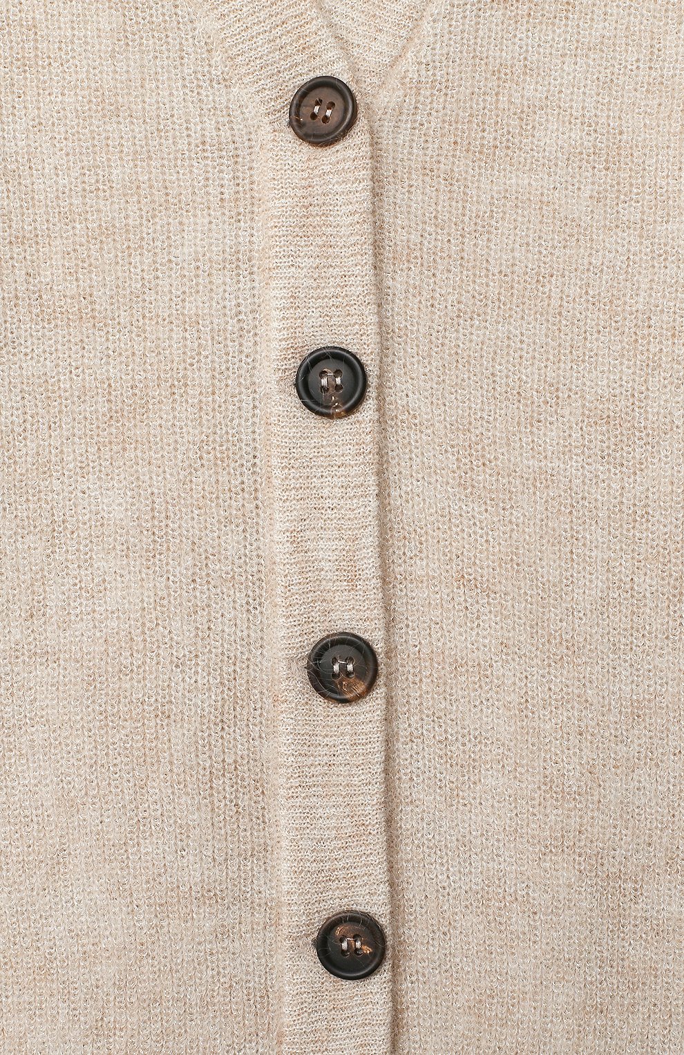 Кардиган BRUNELLO CUCINELLI светло-бежевого цвета по цене 38550 руб., арт. B2UM15506A, фото 3 Кардиган BRUNELLO CUCINELLI, арт. B2UM15506A, фото 3