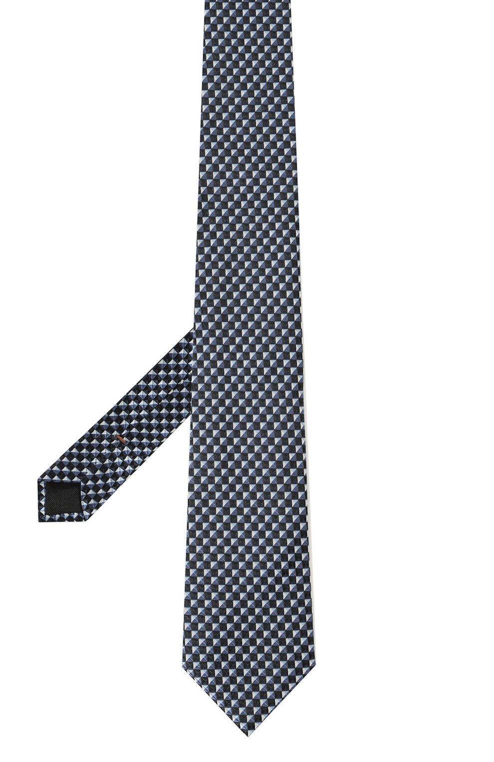 Шелковый галстук ZEGNA голубого цвета по цене 26350 руб., арт. 1P8/Z8D85TA8, фото 3 Шелковый галстук ZEGNA, арт. 1P8/Z8D85TA8, фото 3