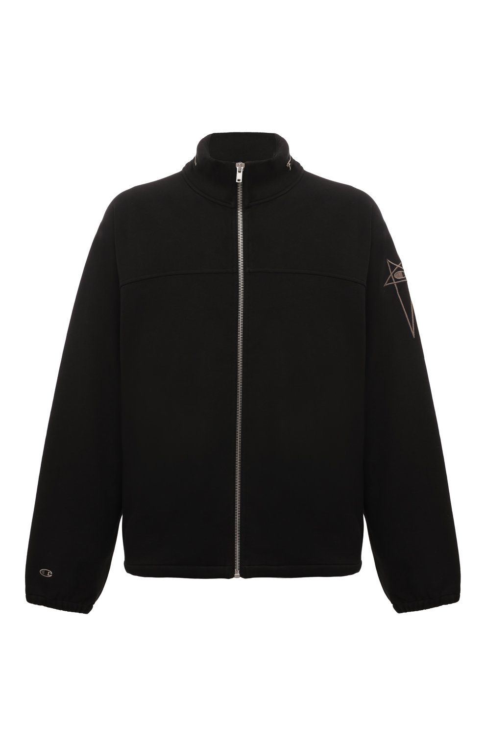 Хлопковая толстовка rick owens x champion jumbo windbreaker RICK OWENS, арт. CM01D0467/CHFE, фото 1