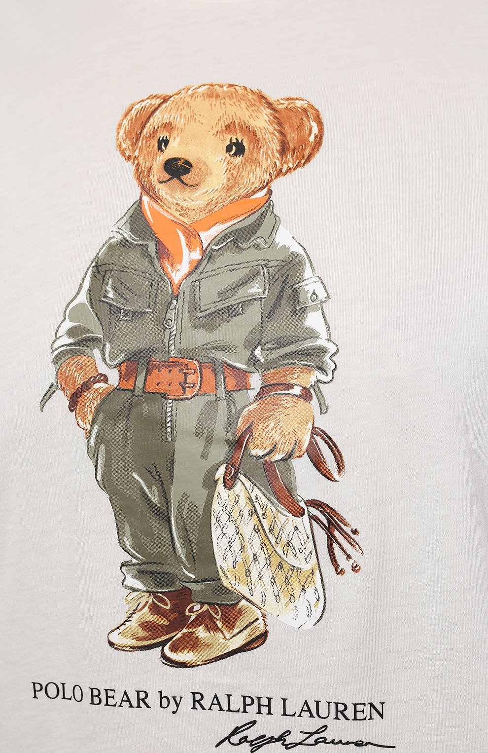 Хлопковая футболка POLO RALPH LAUREN, арт. 211856658, фото 5