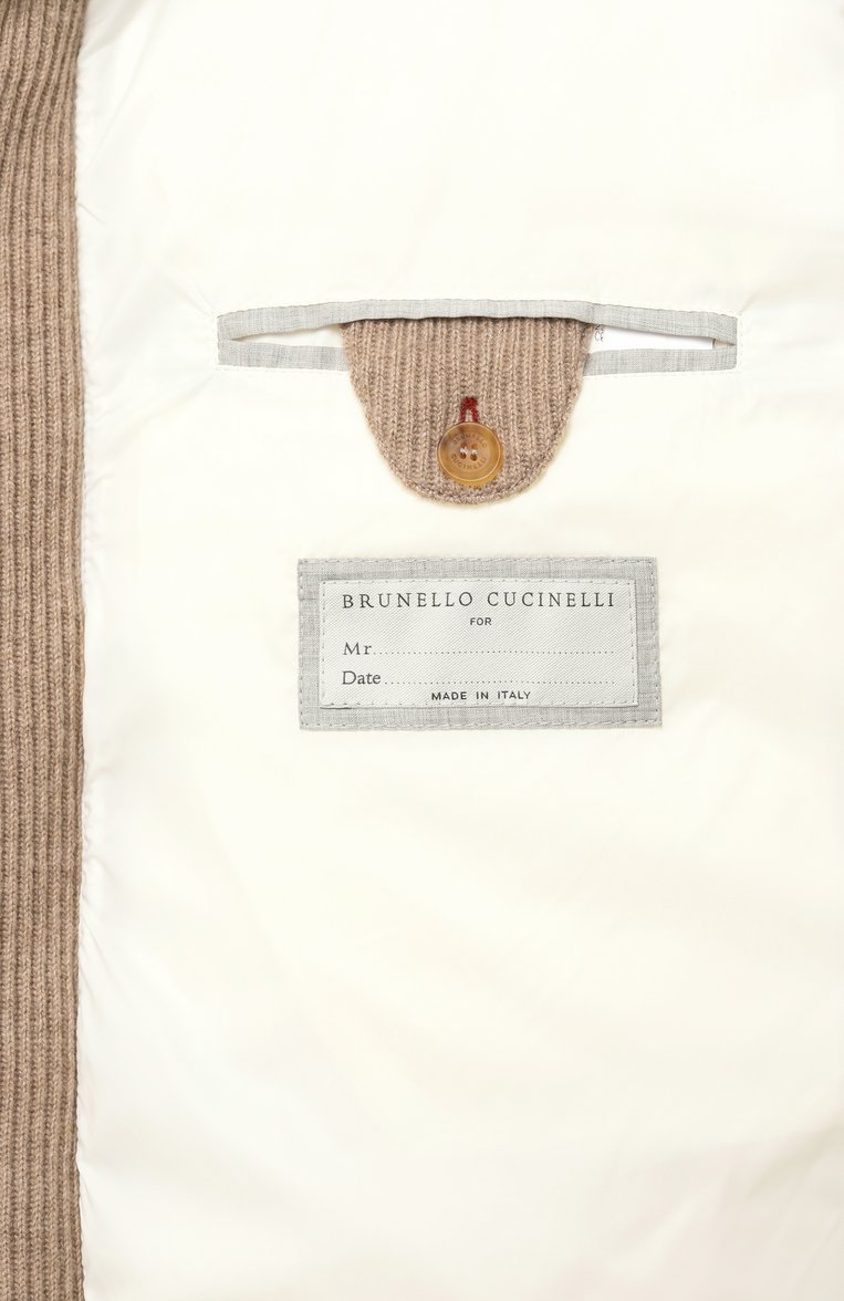 Пуховый жилет из кашемира BRUNELLO CUCINELLI, арт. M221P249, фото 1