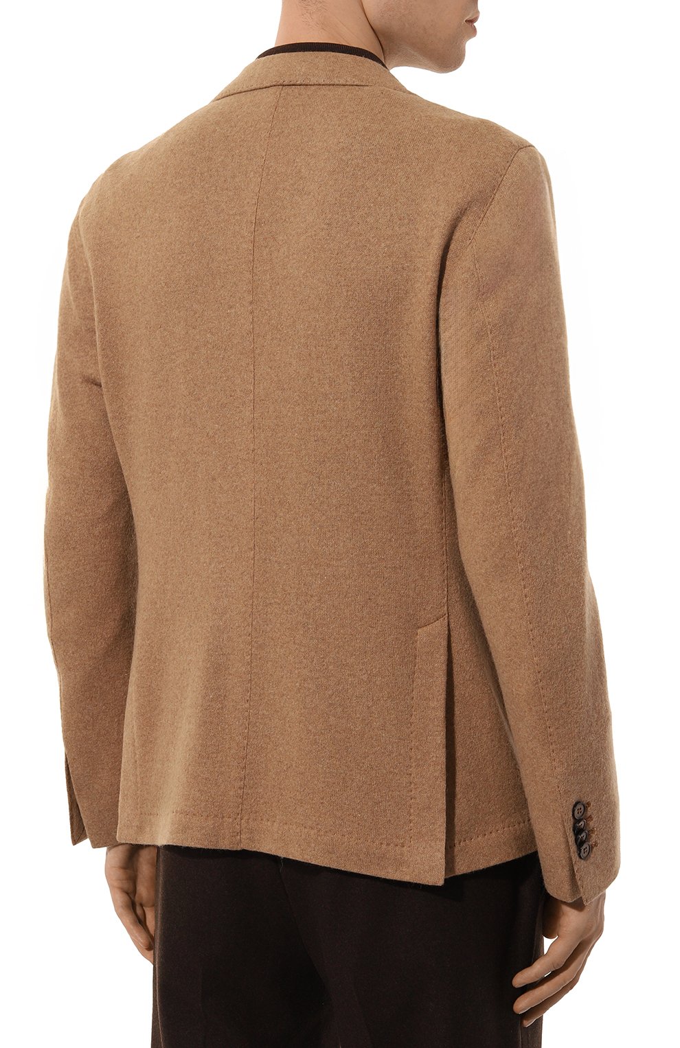 Шерстяной пиджак L.B.M. 1911 бежевого цвета по цене 79950 руб., арт. 2817/35700, фото 6 Шерстяной пиджак L.B.M. 1911, арт. 2817/35700, фото 6