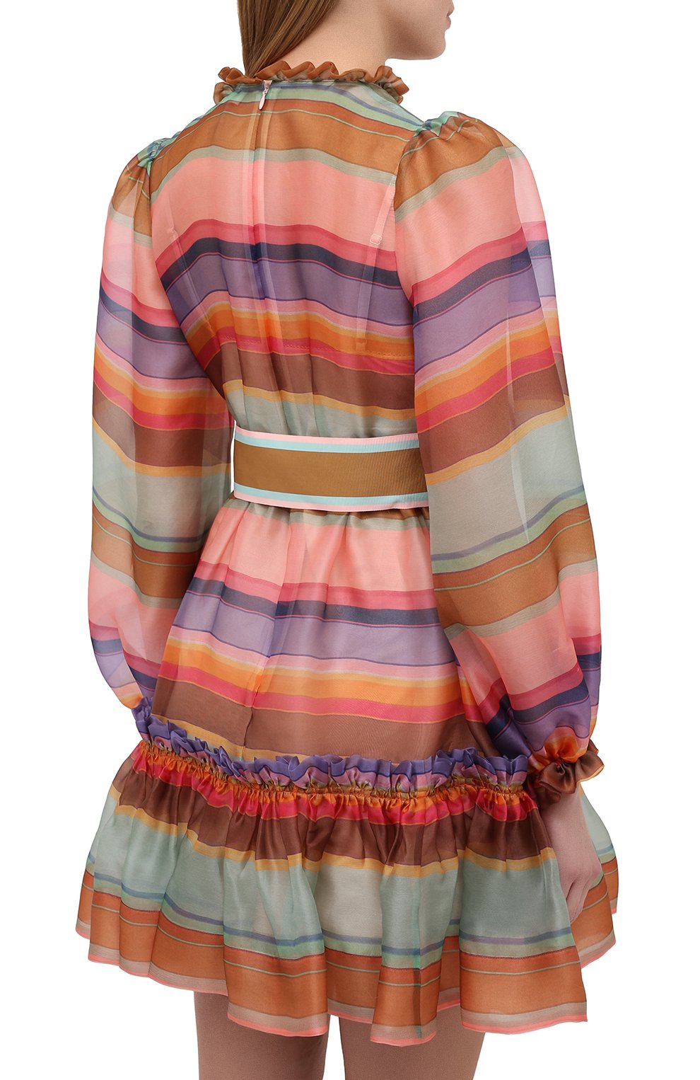 Шелковое платье ZIMMERMANN, арт. 9872DAND, фото 4