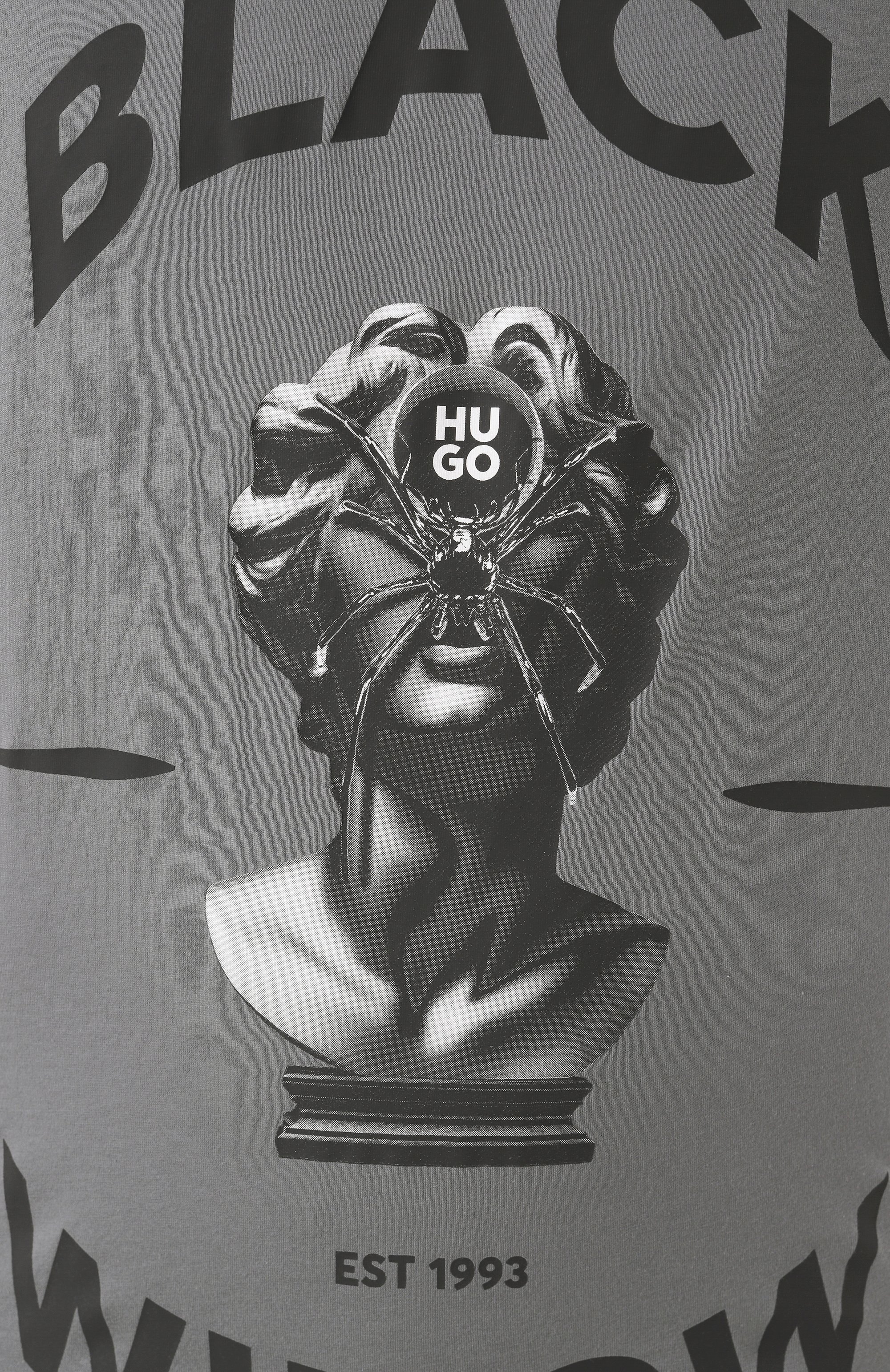 Хлопковая футболка HUGO, арт. 50530684, фото 6