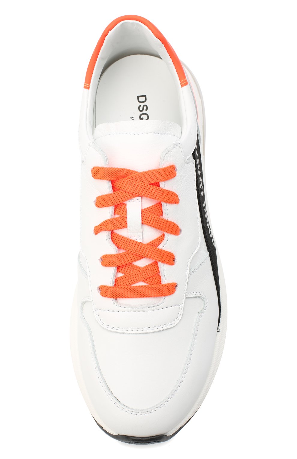 Кожаные кроссовки DSQUARED2, арт. 66934/KIPS/GUM/36-41, фото 4