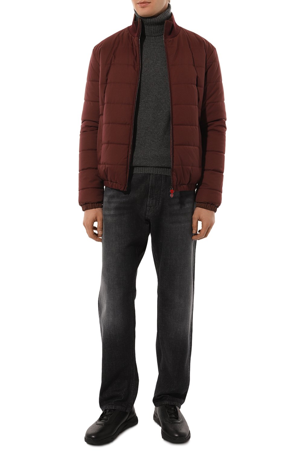 Кожаные кроссовки innova SANTONI, арт. MBIG22032NERPAUA, фото 2