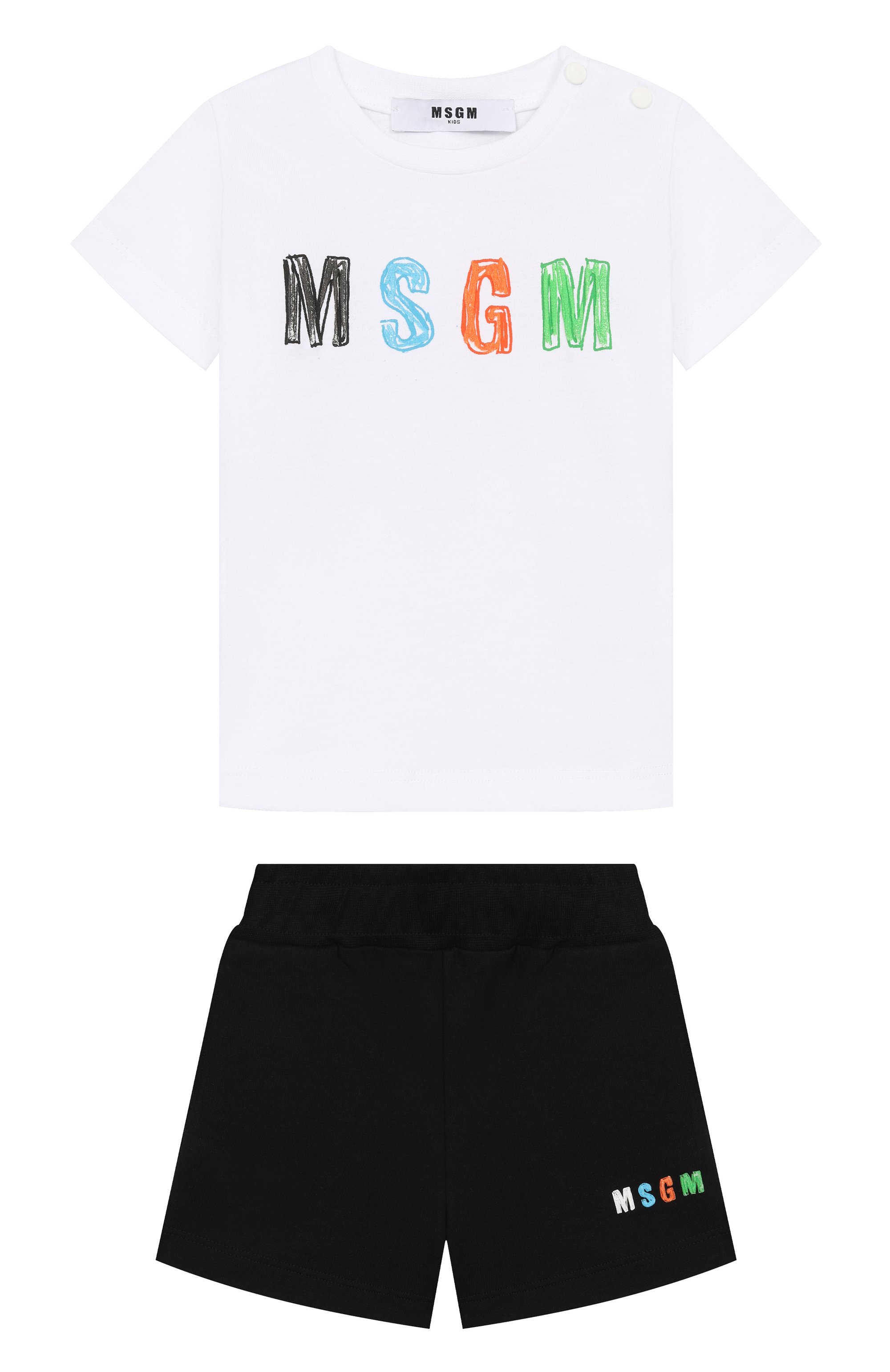 Комплект из футболки и шорт MSGM KIDS, арт. S6MSNBTR271, фото 1