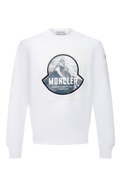 Хлопковый свитшот MONCLER, арт. F2-091-8G781-10-8098U, фото 1