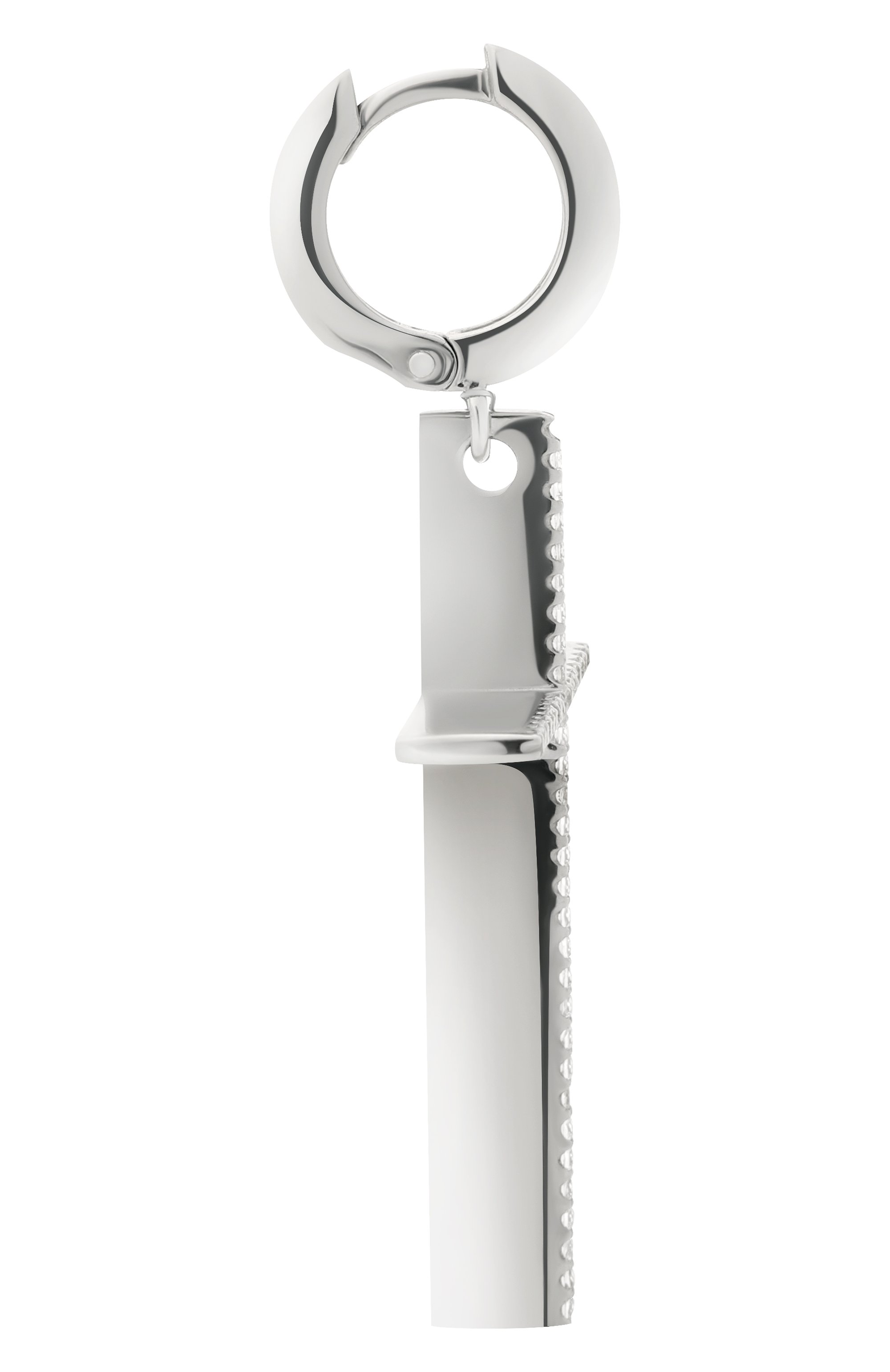 Моносерьга графичный крест vsj MOONKA, арт. NCS-CER-48TPZ-1, фото 4