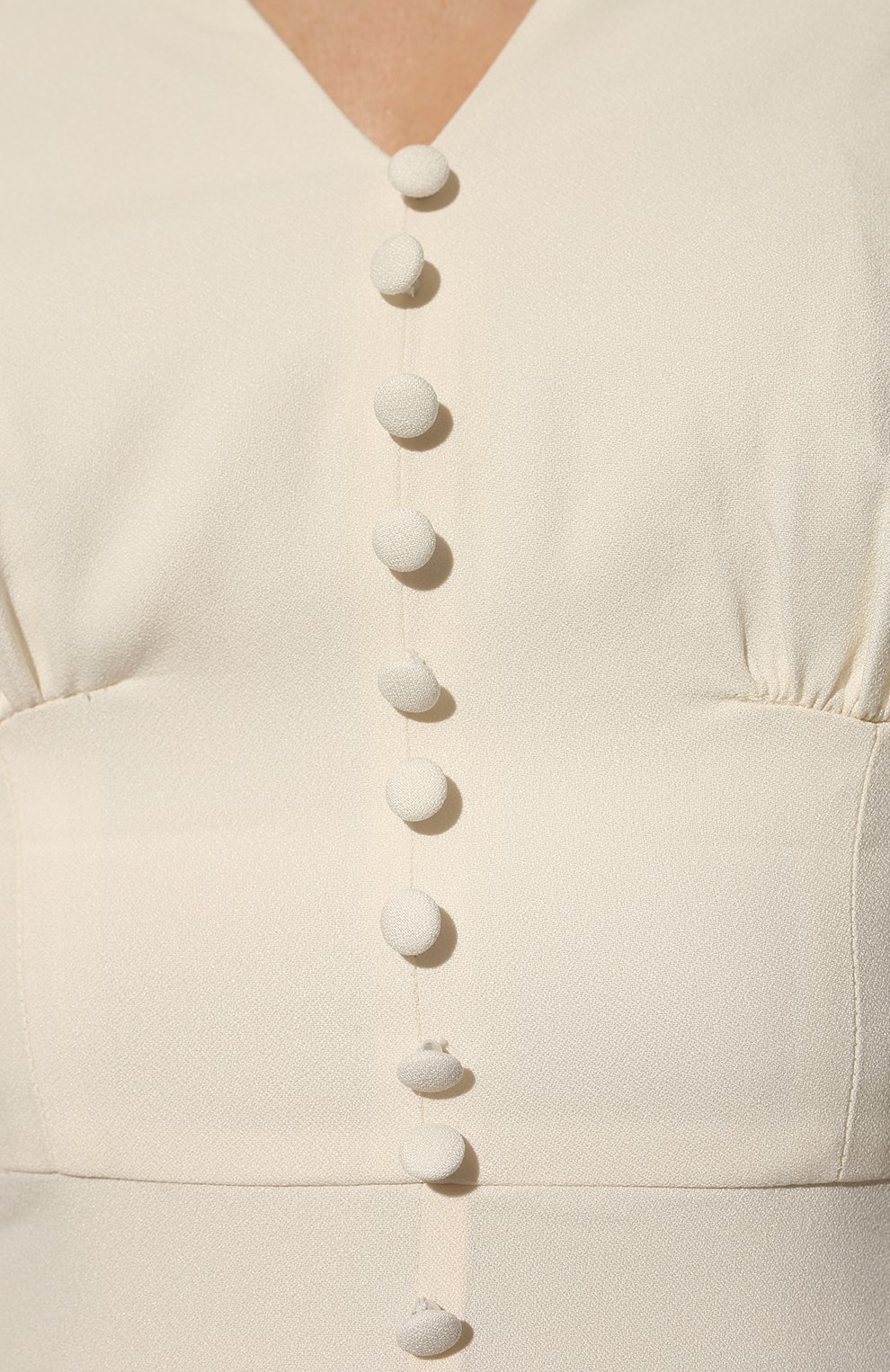 Платье из вискозы SALONI кремового цвета по цене 69600 руб., арт. 10363-24-R/24CREAM, фото 5 Платье из вискозы SALONI, арт. 10363-24-R/24CREAM, фото 5