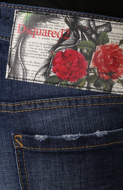 Джинсы с потертостями DSQUARED2, арт. S72LB0194/S30342, фото 5