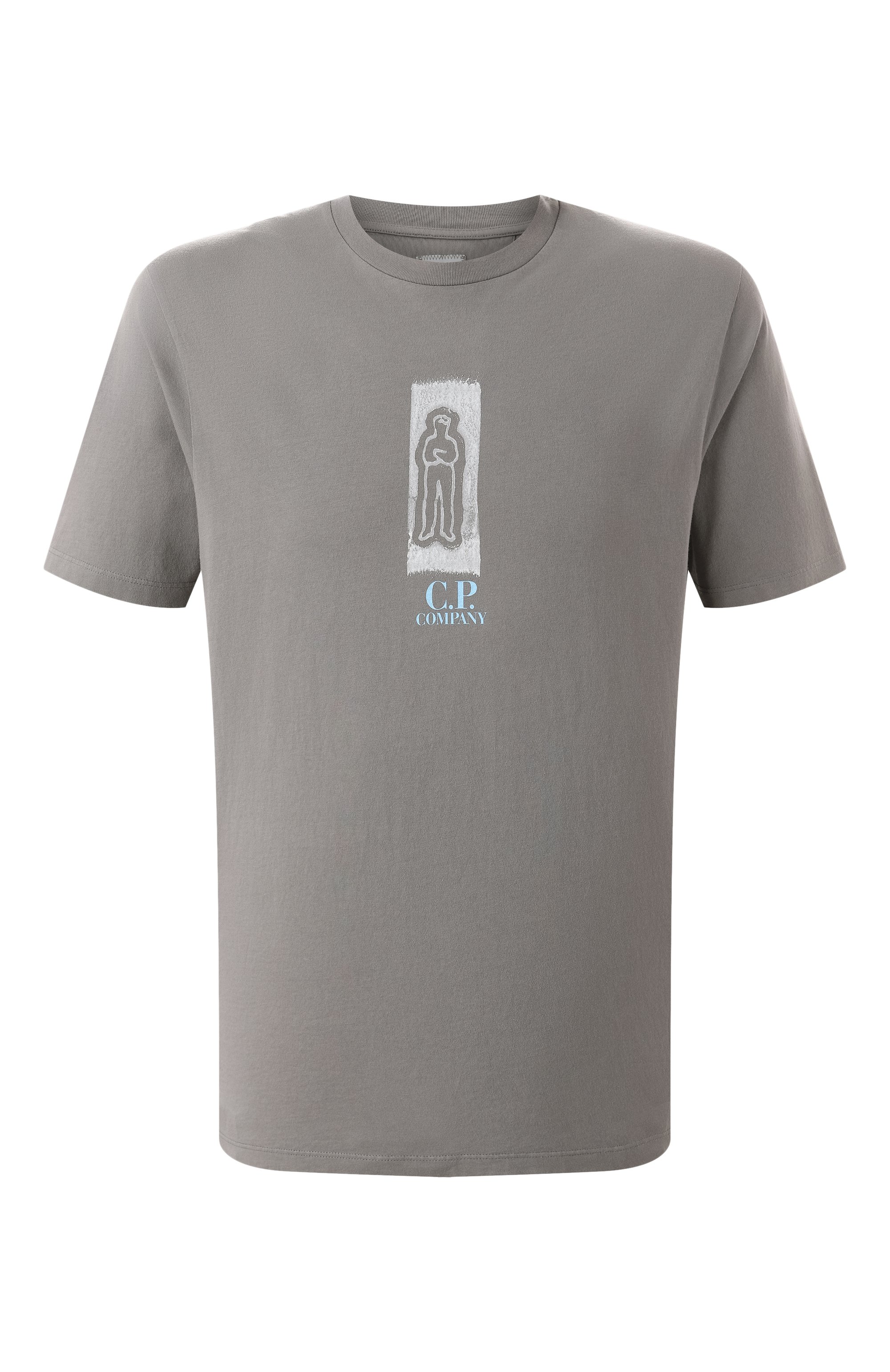Хлопковая футболка C.P. COMPANY, арт. 18CMTS310A005431G, фото 1