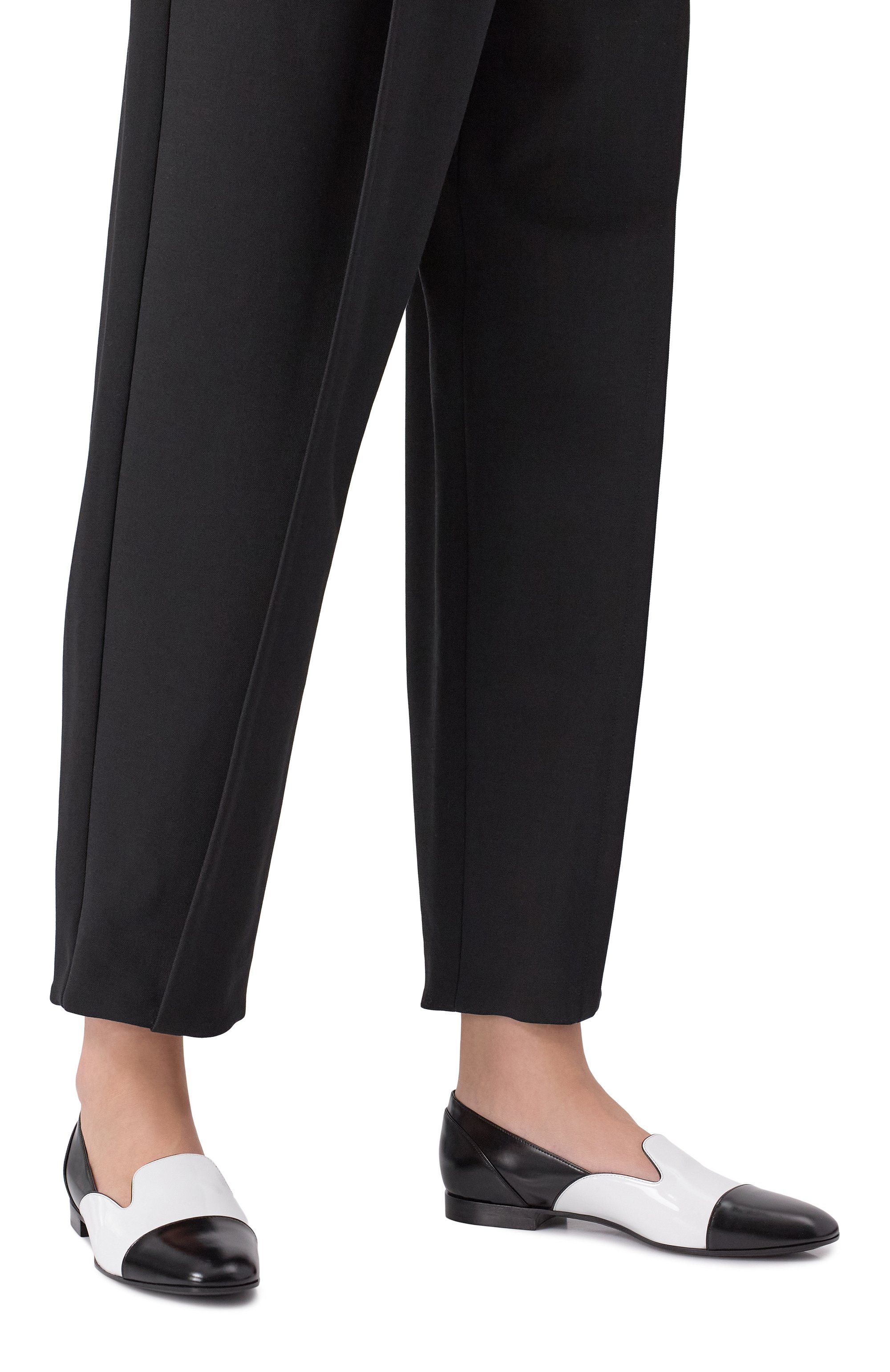 Кожаные лоферы GIORGIO ARMANI, арт. GW001819/AF18801, фото 3