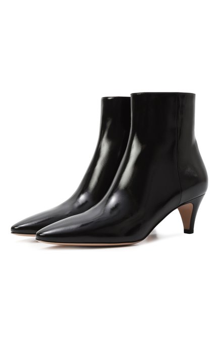 Женские кожаные ботильоны GIANVITO ROSSI, арт. G72976.55RIC.NUINER0