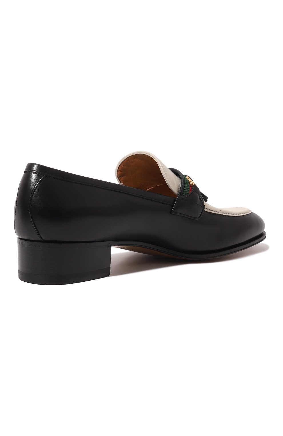 Кожаные лоферы GUCCI черного цвета по цене 108000 руб., арт. 674662 1W6B0, фото 5 Кожаные лоферы GUCCI, арт. 674662 1W6B0, фото 5
