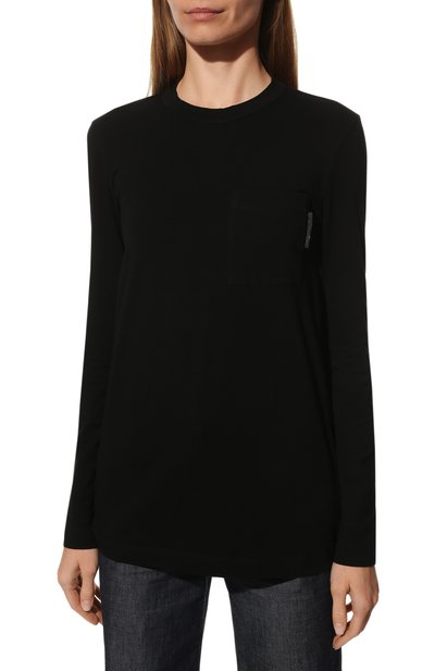 Хлопковый лонгслив BRUNELLO CUCINELLI, арт. M0T18BB310, фото 3
