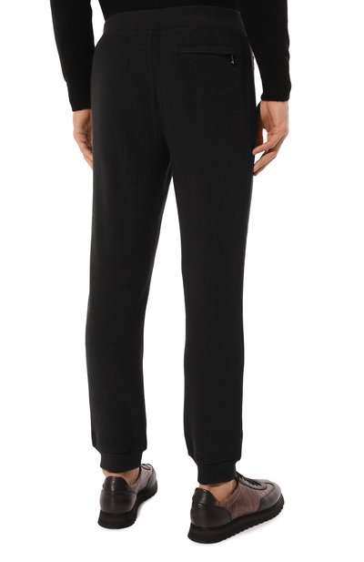 Джоггеры из хлопка и вискозы BOGNER темно-серого цвета по цене 28800 руб., арт. 18778506, фото 4 Джоггеры из хлопка и вискозы BOGNER, арт. 18778506, фото 4