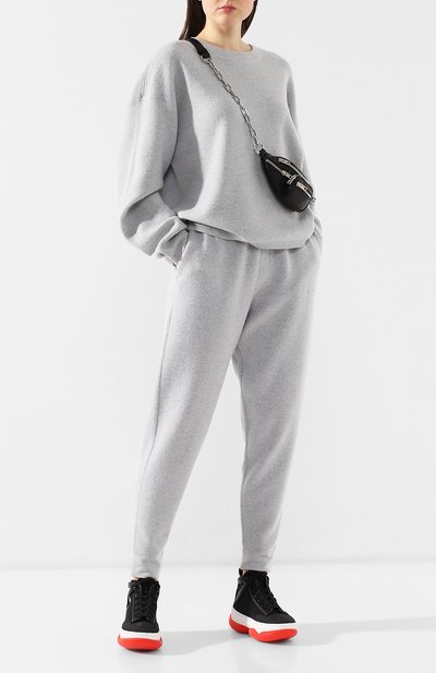 Шерстяные брюки ALEXANDERWANG.T, арт. 4K494002M5, фото 2