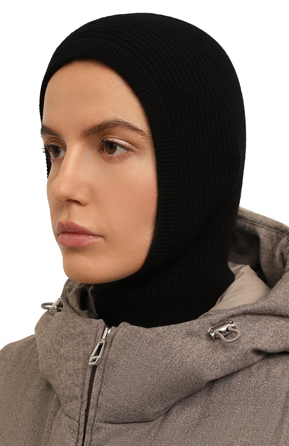 Кашемировая балаклава AGNONA, арт. MA08040E/1K120LE, фото 2