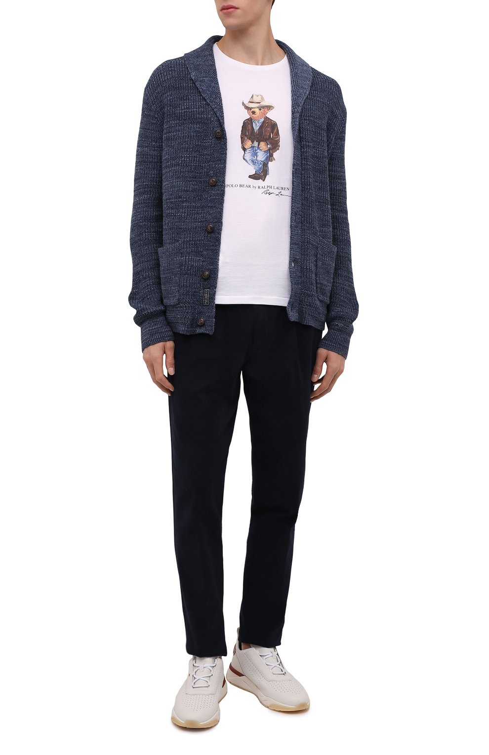Хлопковый кардиган POLO RALPH LAUREN, арт. 710729390, фото 2