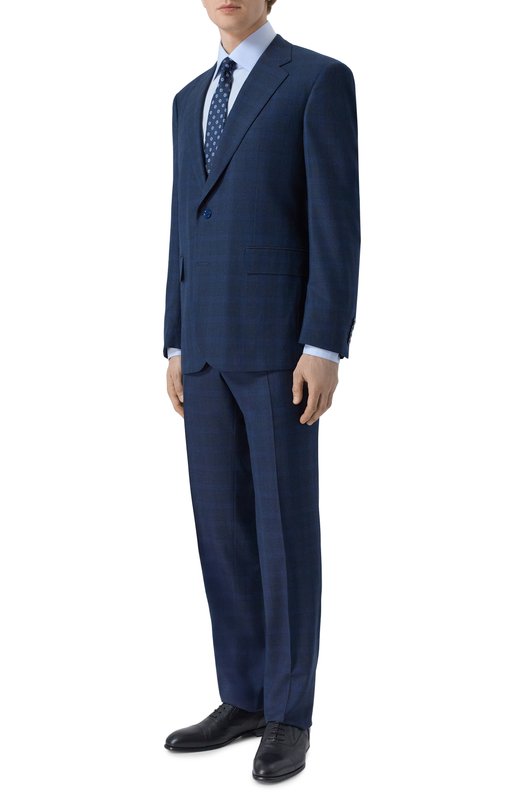 Хлопковая сорочка Zilli CLAA01M010012212U Голубой  CLAA01M010012212U Фото 2