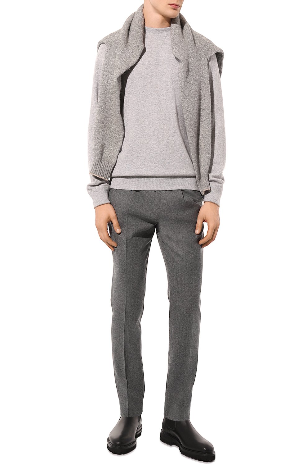 Кожаные челси W.GIBBS, арт. 7260004/B0X ANTIC FUR, фото 2