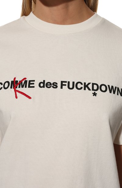 Хлопковая футболка COMME DES FUCKDOWN, арт. CDFD2069, фото 5