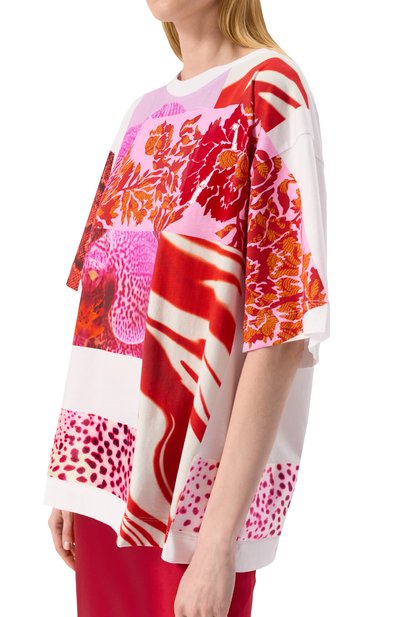 Хлопковая футболка DRIES VAN NOTEN, арт. 251-011132-1600, фото 5