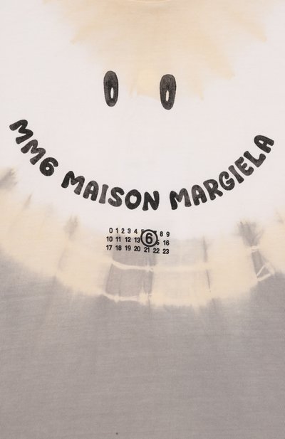 Хлопковая футболка MM6, арт. M61013/MM07N, фото 3