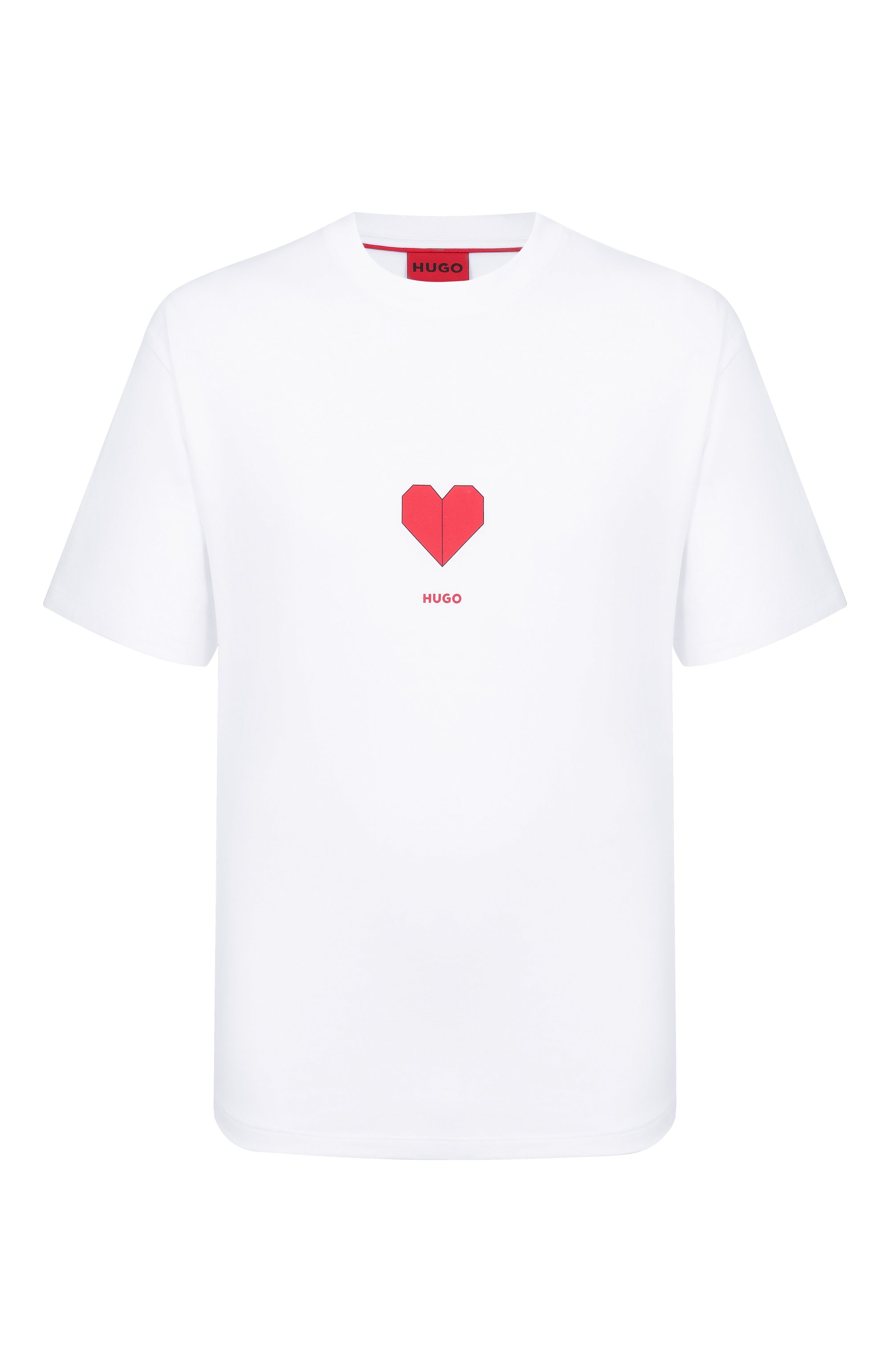 Хлопковая футболка HUGO, арт. 50553429, фото 1