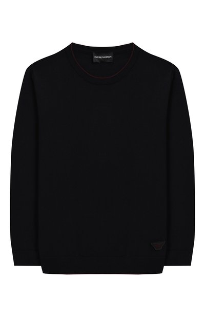 Пуловер EMPORIO ARMANI синего цвета по цене 13500 руб., арт. 6G4M53/4M0MZ, фото 1 Пуловер EMPORIO ARMANI, арт. 6G4M53/4M0MZ, фото 1
