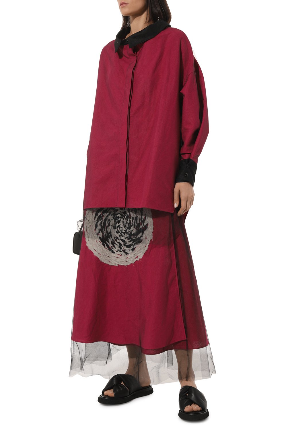 Рубашка изо льна и хлопка MIDGARD PARIS, арт. B42604, фото 2