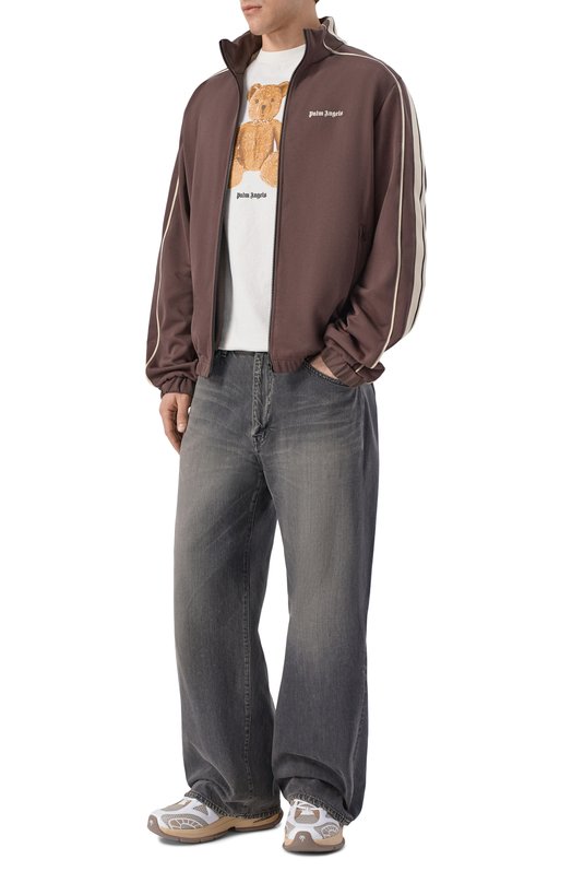 Кроссовки Palm Runner Palm Angels PMIA10TS26LEA001 Бежевый  PMIA10TS26LEA001 Фото 2