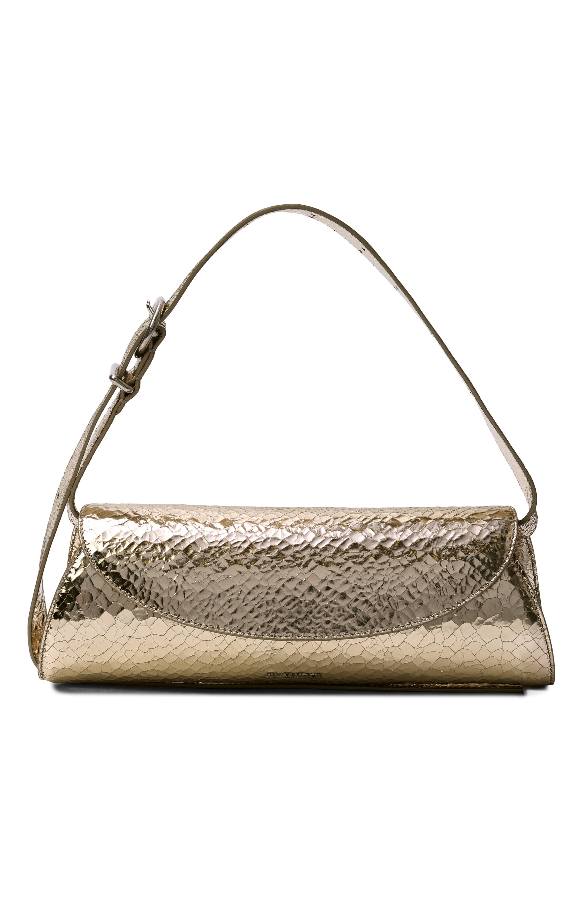 Сумка cannolo small JIL SANDER золотого цвета по цене 192500 руб., арт. J07WD0023/P8920, фото 1 Сумка cannolo small JIL SANDER, арт. J07WD0023/P8920, фото 1