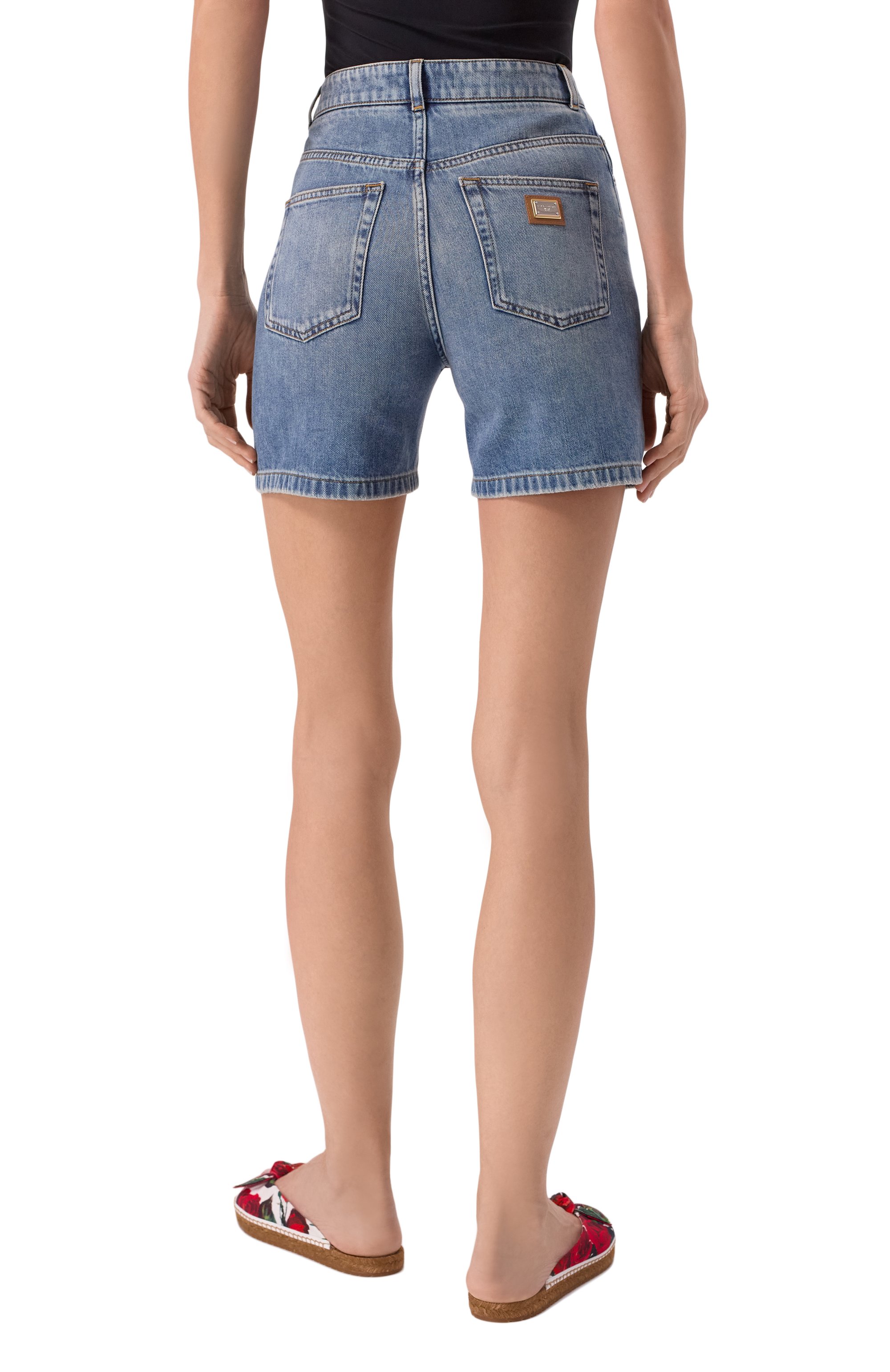 Джинсовые шорты DOLCE & GABBANA, арт. FTC8QD/G8MM2, фото 4