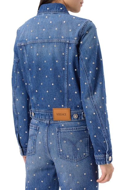 Джинсовая куртка VERSACE, арт. 1015521/1A13342, фото 4